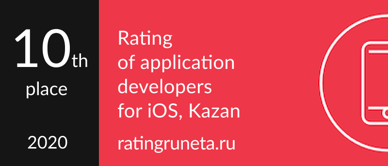 Top 10 iOS app developers in Kazan